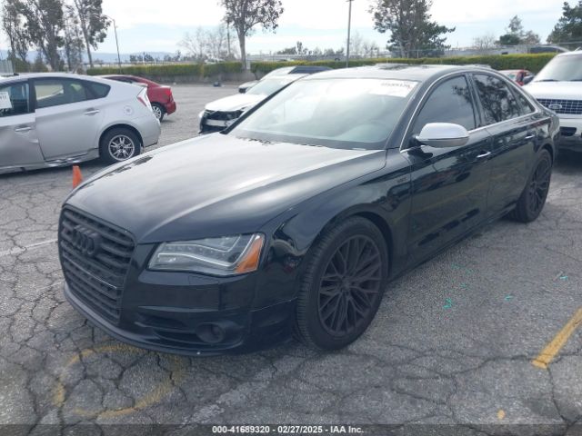 2013 AUDI S8 WAUD2AFD0DN028673 Photo 1