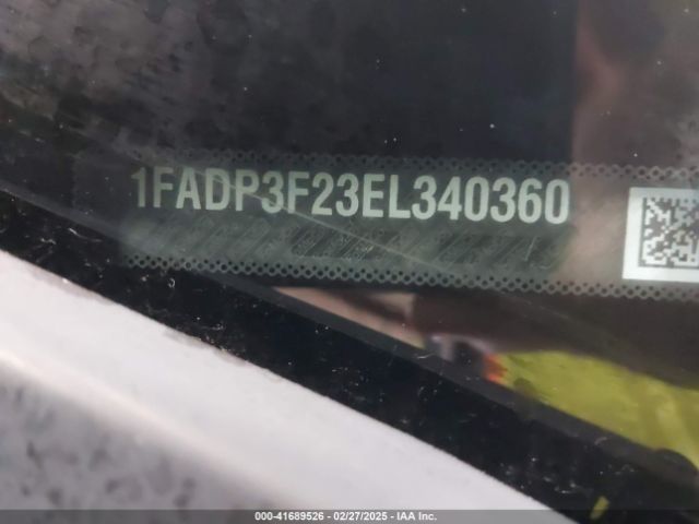 1FADP3F23EL340360 Ford FOCUS SE