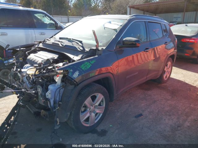 3C4NJCBB6NT224970 Jeep Compass Latitude Fwd
