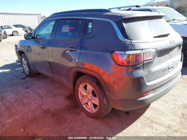 3C4NJCBB6NT224970 Jeep Compass Latitude Fwd