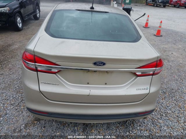 3FA6P0UU0JR157005 Ford Fusion Hybrid S