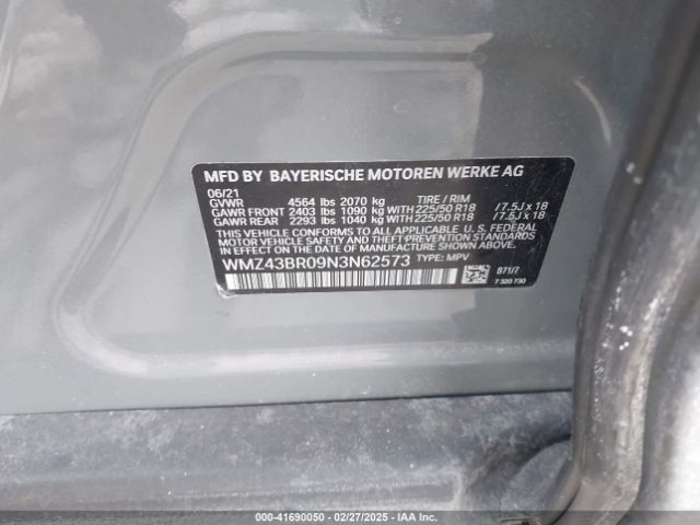 2022 MINI COUNTRYMAN WMZ43BR09N3N62573 Photo 8