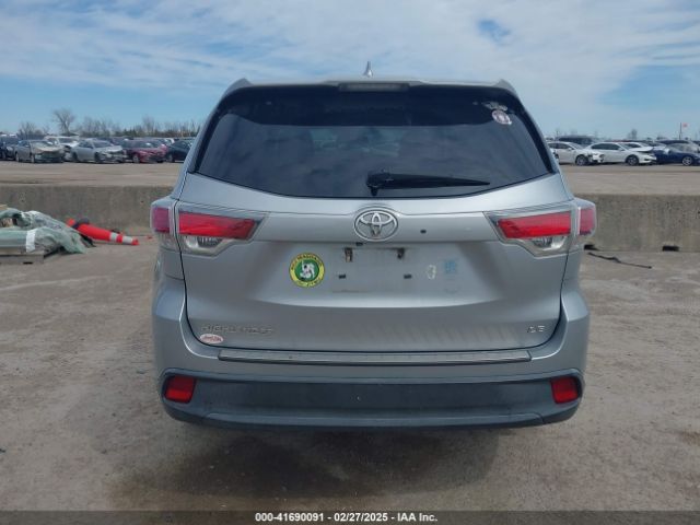 5TDZKRFH8GS122602 Toyota Highlander Le Plus V6