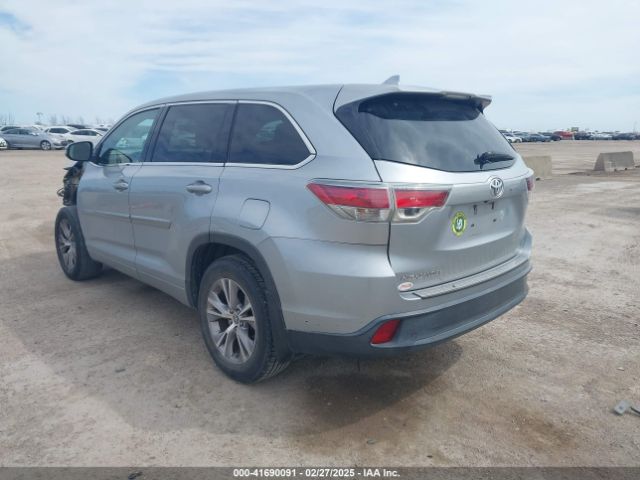 5TDZKRFH8GS122602 Toyota Highlander Le Plus V6