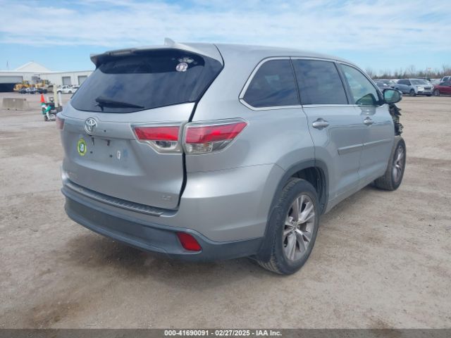 5TDZKRFH8GS122602 Toyota Highlander Le Plus V6