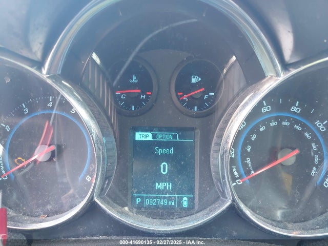 1G1PE5SB8E7328219 Chevrolet Cruze 2lt Auto