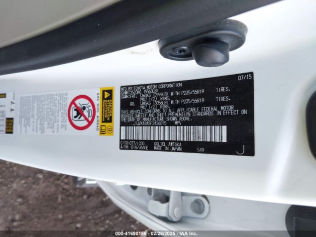 JTJZK1BA5F2426015 Lexus RX 350