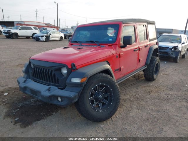 1C4HJXDG1NW144404 Jeep Wrangler Unlimited Sport 4x4