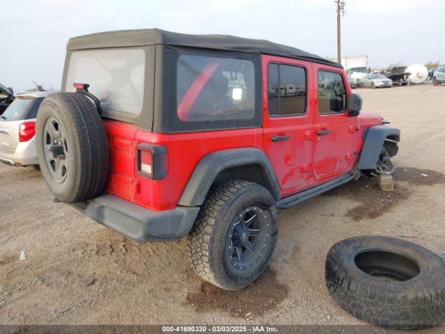 1C4HJXDG1NW144404 Jeep Wrangler Unlimited Sport 4x4