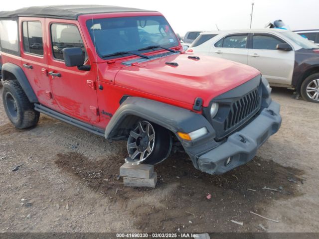 1C4HJXDG1NW144404 Jeep Wrangler Unlimited Sport 4x4