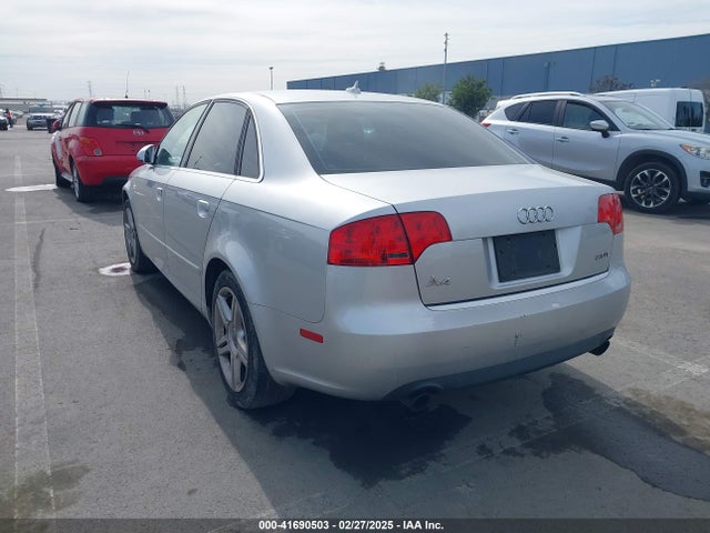 2007 AUDI A4 WAUAF78E87A076613 Photo 2