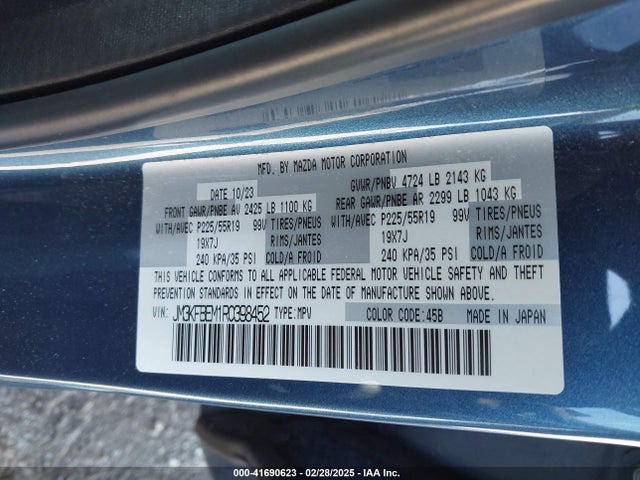 JM3KFBEM1R0398452 Mazda Cx-5 2.5 S Premium Plus