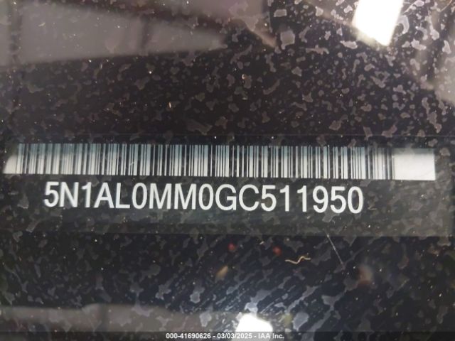 5N1AL0MM0GC511950 Infiniti QX60