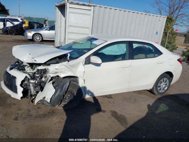 5YFBPRHE0GP372561 Toyota Corolla Le Eco