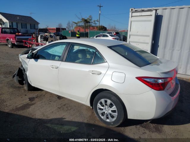 5YFBPRHE0GP372561 Toyota Corolla Le Eco