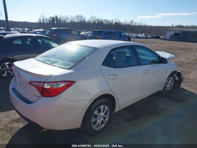 5YFBPRHE0GP372561 Toyota Corolla Le Eco