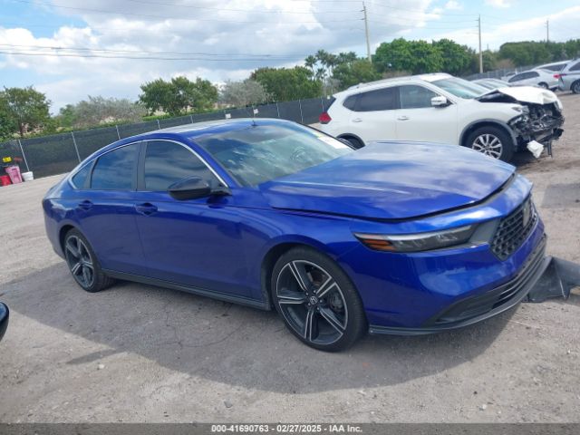 1HGCY2F5XPA045747 Honda Accord Hybrid Sport