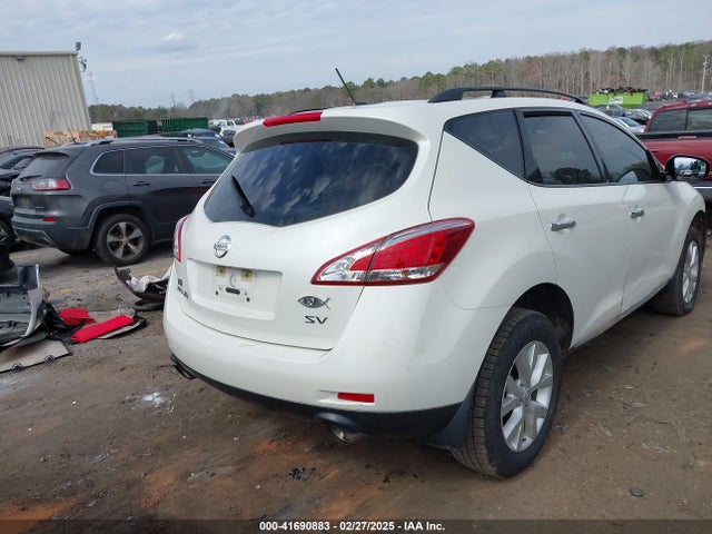 JN8AZ1MU1EW418461 Nissan MURANO SV