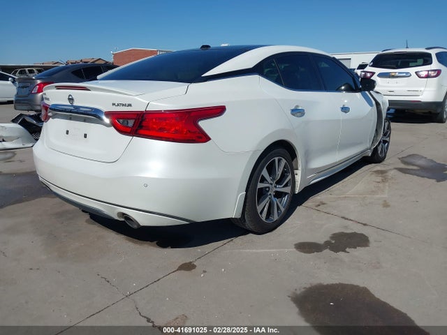 1N4AA6AP8GC436917 Nissan Maxima 3.5 Platinum