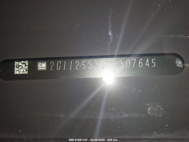 2G1125S30E9307645 Chevrolet Impala 2lt