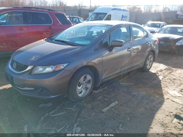 Honda Civic Lx 2014 2HGFB2F58EH502228 Image 2