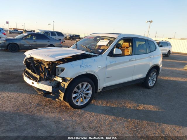 5UXWZ7C54F0F75891 BMW X3 Sdrive28i