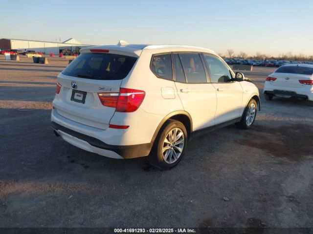 5UXWZ7C54F0F75891 BMW X3 Sdrive28i