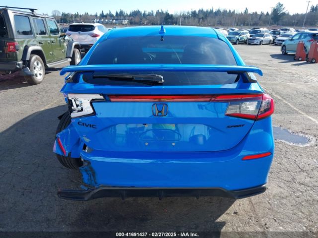 19XFL2H88PE020375 Honda Civic Sport