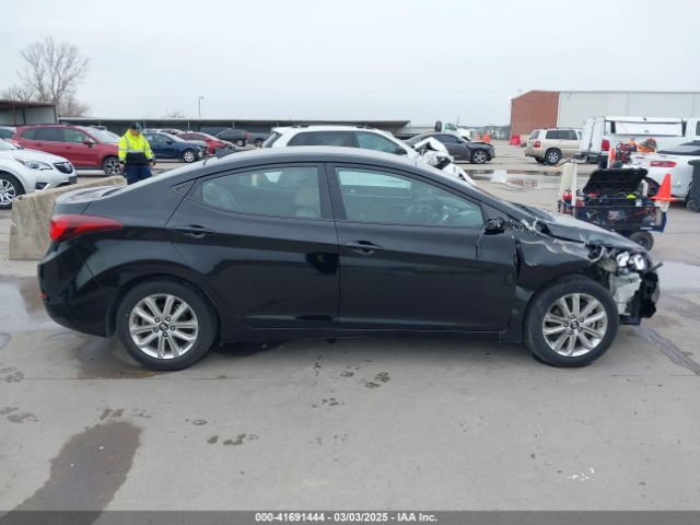 KMHDH4AE9EU179663 Hyundai ELANTRA SE