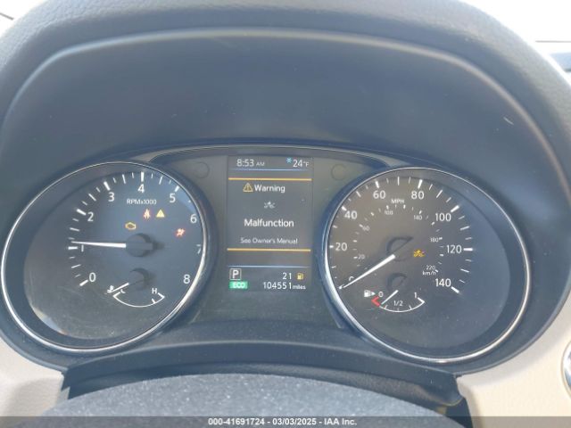 5N1AT2MV7KC819422 Nissan Rogue Sl
