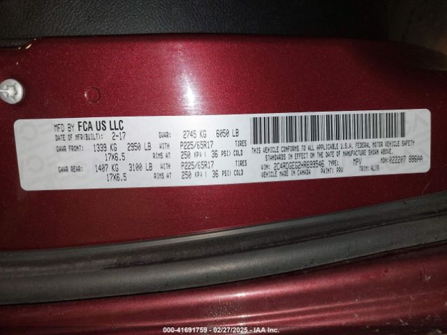 2017 DODGE GRAND CARAVAN 2C4RDGEG2HR699546 Photo 8