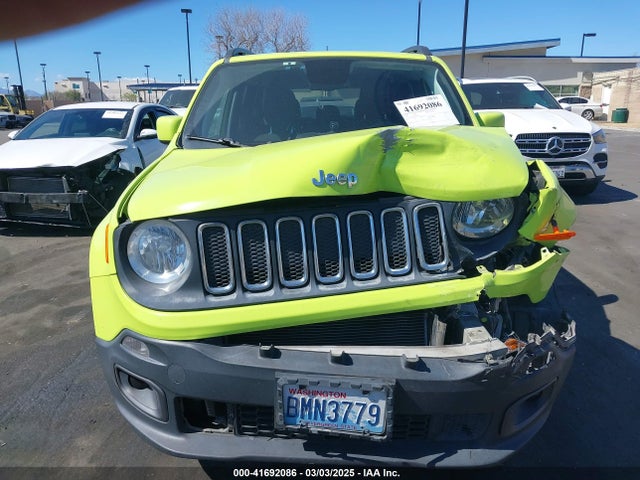 ZACCJBBB0JPH45346 Jeep Renegade Latitude 4x4