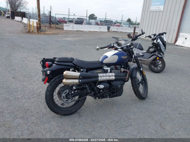 2022 TRIUMPH MOTORCYCLE STREET SCRAMBLER SMTD44G75NTAW6988 Photo 3