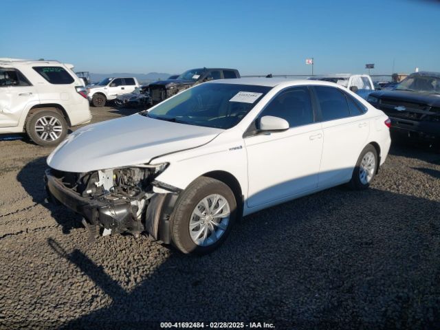 4T1BD1FKXHU217289 Toyota Camry Hybrid Le