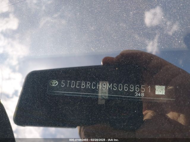 5TDEBRCH9MS069651 Toyota Highlander Hybrid Platinum
