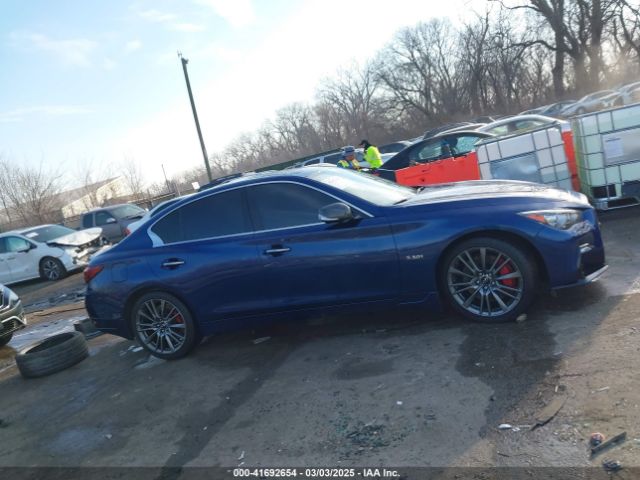 JN1FV7AR8LM660255 Infiniti Q50 Red Sport 400 Awd