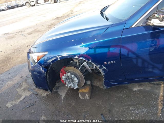 JN1FV7AR8LM660255 Infiniti Q50 Red Sport 400 Awd
