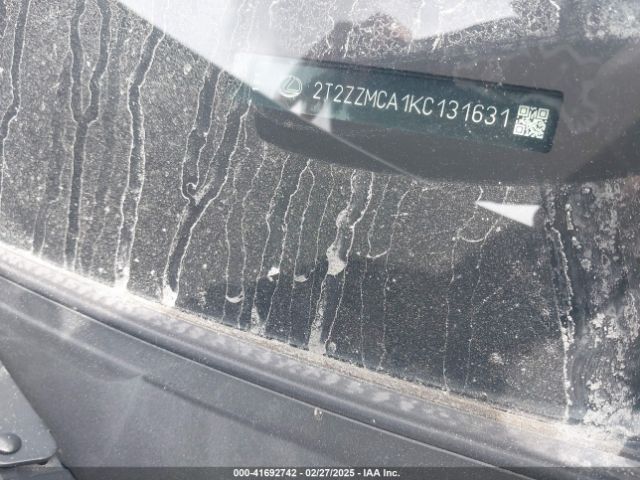 2T2ZZMCA1KC131631 Lexus RX 350