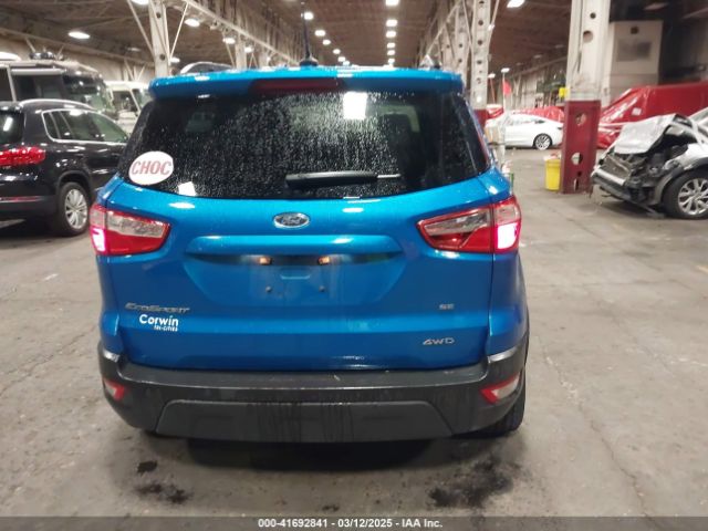 MAJ6S3GL3LC338524 Ford Ecosport Se