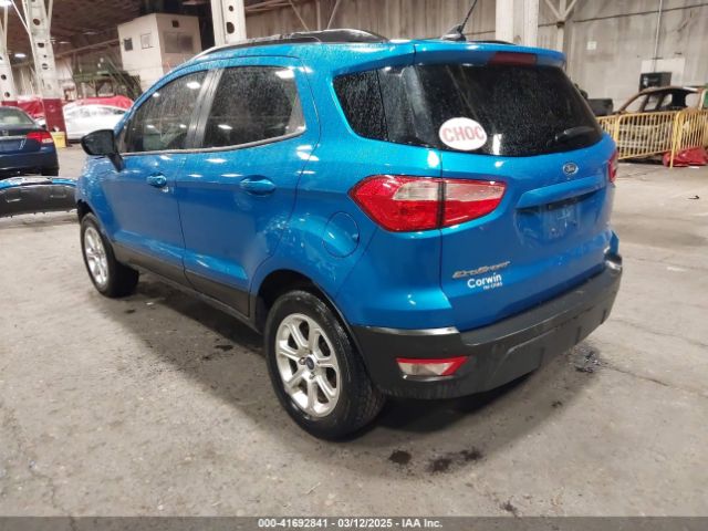 MAJ6S3GL3LC338524 Ford Ecosport Se