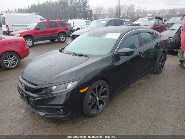 Honda Civic Sport 2020 2HGFC2F8XLH566954 Image 2