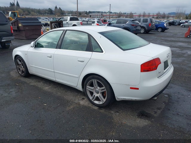 2007 AUDI A4 WAUDF78E97A078089 Photo 2