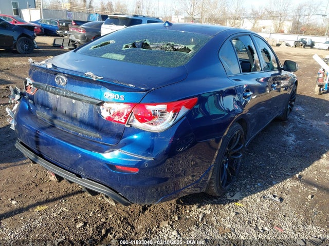 2016 Infiniti Q50 3.0t Red Sport 400 მანქანა იყიდება აუქციონზე, vin: JN1FV7AR6GM451053, აუქციონის ნომერი: 41693040