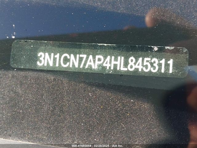 3N1CN7AP4HL845311 Nissan Versa 1.6 Sl