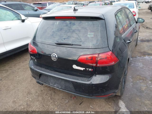 3VW217AU0FM029601 Volkswagen Golf Tsi S 4-door