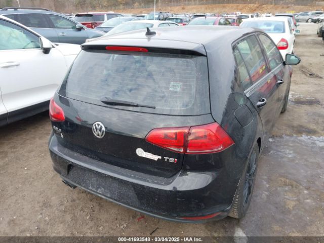 3VW217AU0FM029601 Volkswagen Golf Tsi S 4-door