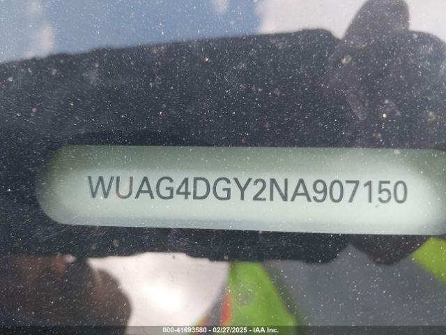 WUAG4DGY2NA907150 Audi Rs 3 Tfsi Quattro S Tronic