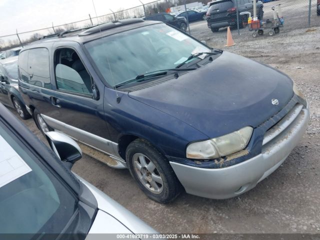 Auction sale of the 2001 Nissan Quest Se, vin: 4N2ZN16T71D822768, lot number: 41693719