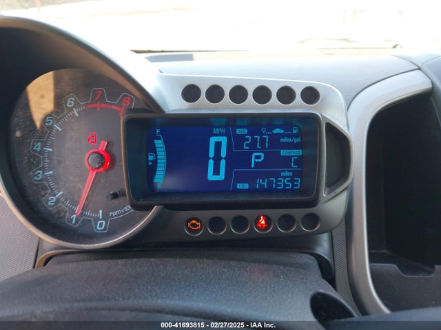 1G1JC6SH1E4111523 Chevrolet Sonic Lt Auto