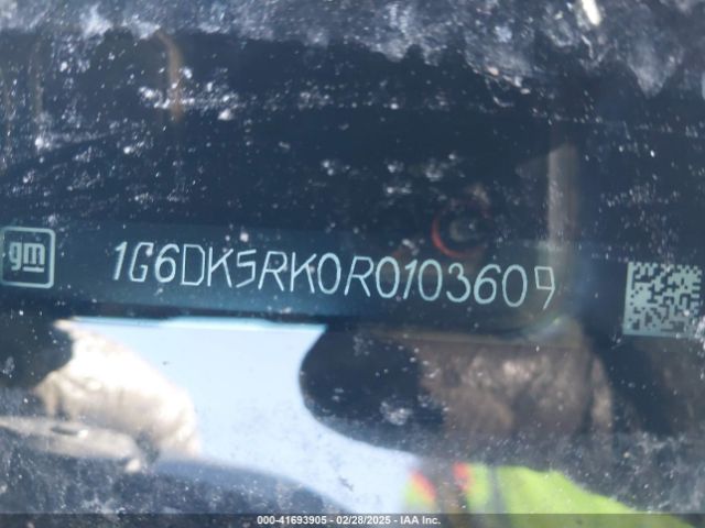 1G6DK5RK0R0103609 Cadillac Ct4 Luxury